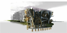 农民市场：建筑却像花一样被雕塑