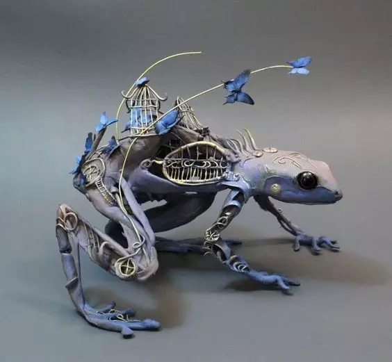 梦幻雕塑：掉落到凡间的精灵