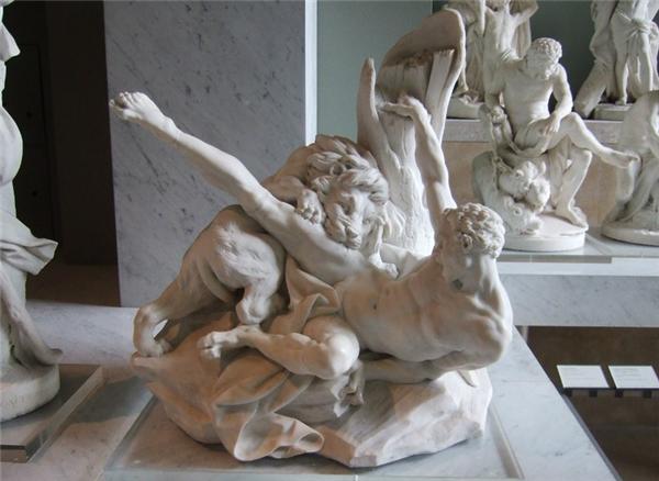 卢浮宫的巴洛克雕塑