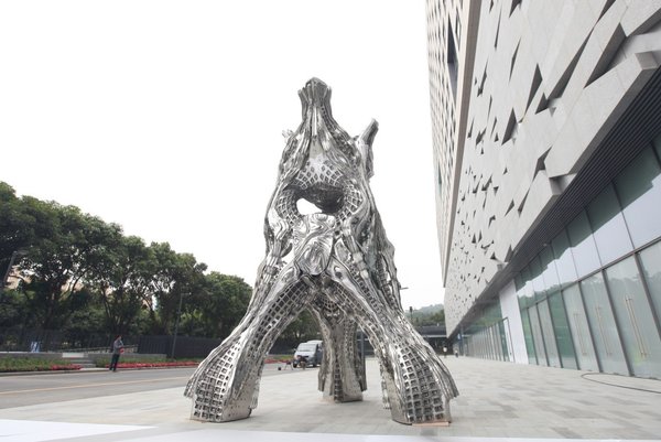 全球首个纯3D打印大型艺术品雕塑入驻CEEC