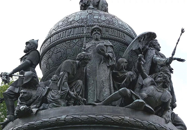 千年俄罗斯纪念碑 雕塑