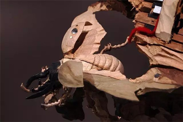 创意雕塑——加拿大艺术家Maskull Lasserre有故事的木雕欣赏